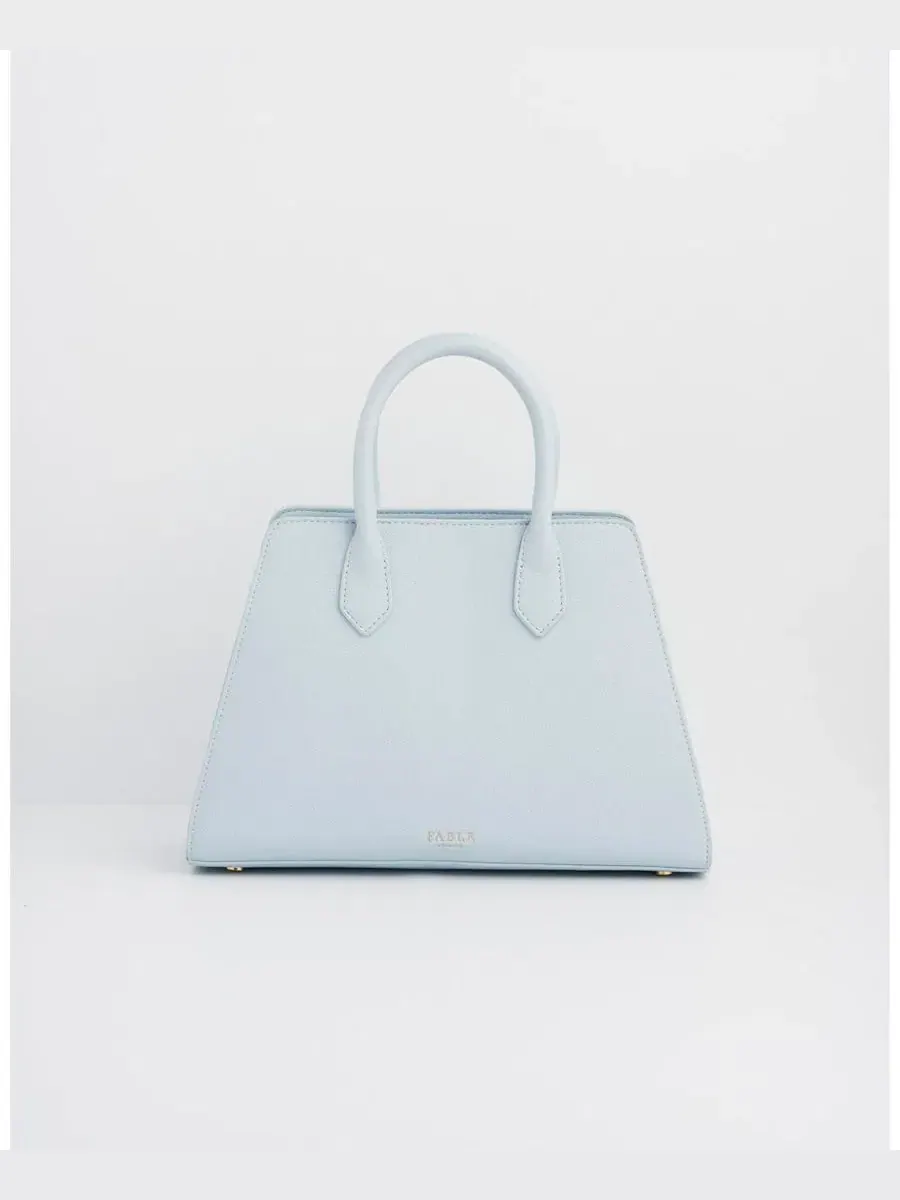 Структурированная сумка-тоут среднего размера Heritage Fable England — изображение 4 из 7, синий