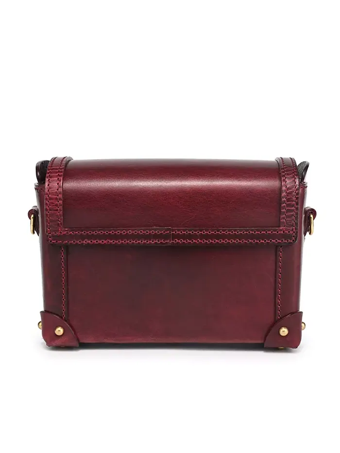 Сумка кросс-боди Azalea Vintage Case OLD TREND — изображение 12 из 14, коричневый