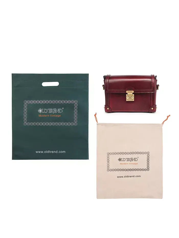 Сумка кросс-боди Azalea Vintage Case OLD TREND — изображение 10 из 14, коричневый