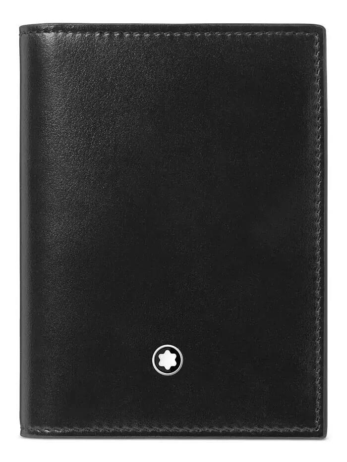 Кожаная визитница Meisterstück Montblanc — изображение 1 из 6, черный