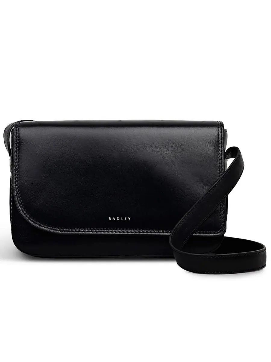 Сумка через плечо Pocket Street Flapover Small Crossbody Bag Radley London — изображение 1 из 6, черный