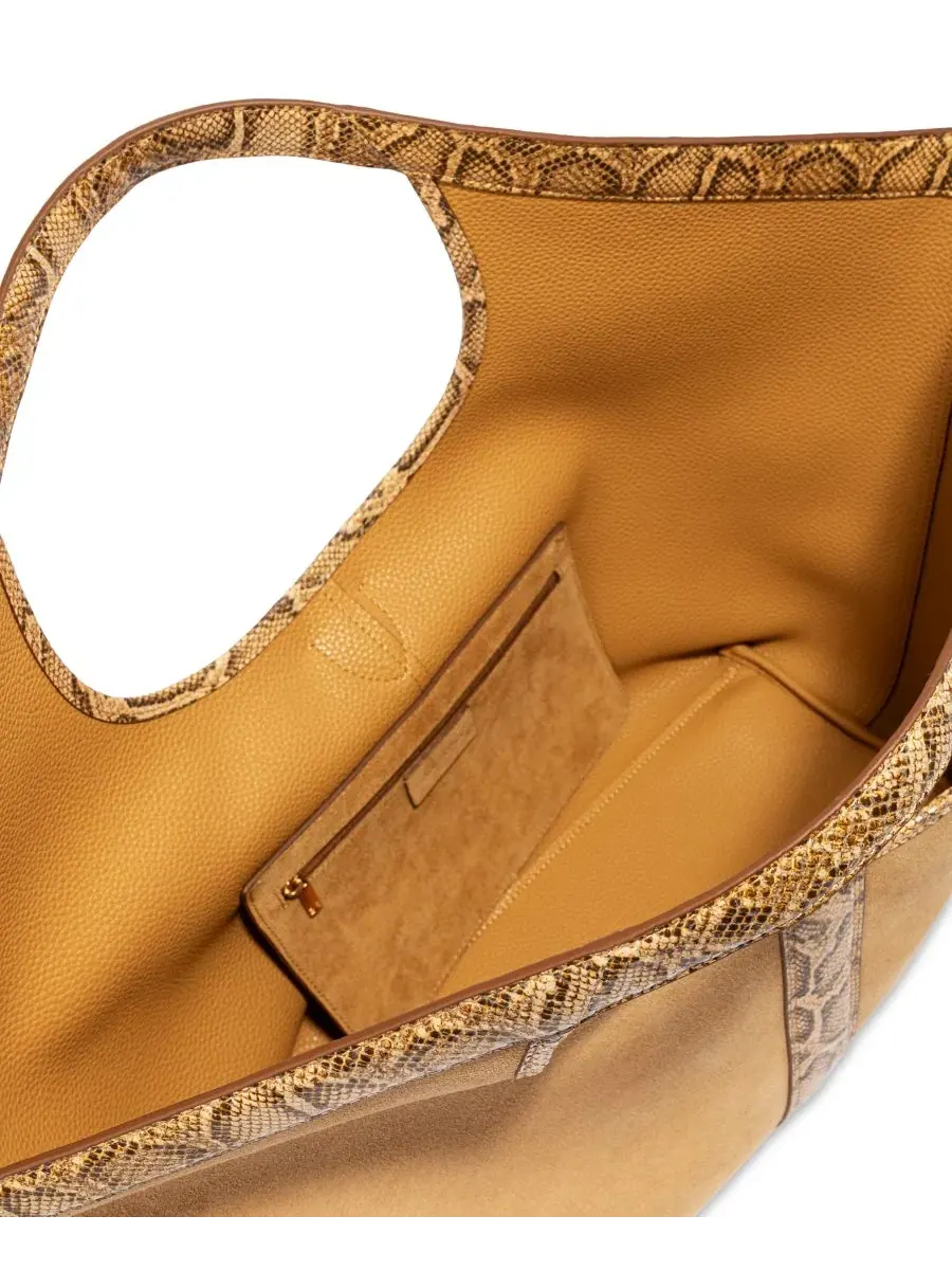 Сумка-шопер Lucy с фурнитурой-пряжкой Sam Edelman — изображение 4 из 7, светлый бежевый