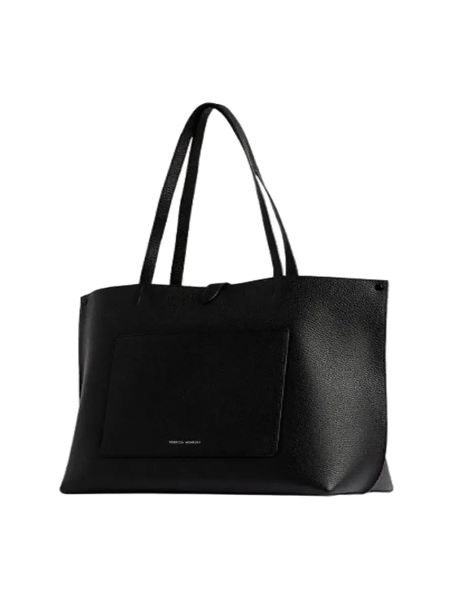Сумка-тоут Megan Extra-Large из кожи Rebecca Minkoff — изображение 2 из 3, черный