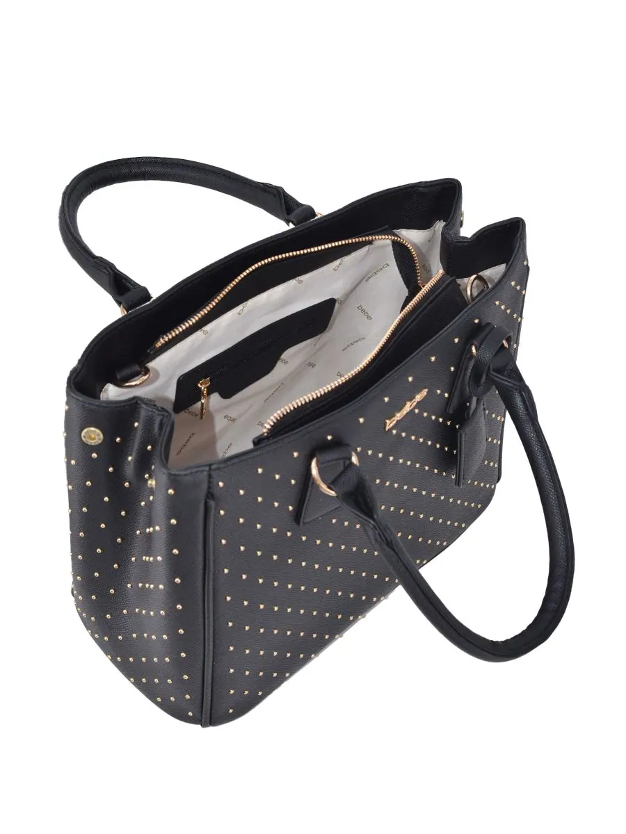 Женская сумка-мессенджер Sagan Studded Medium Bebe — изображение 4 из 4, черный
