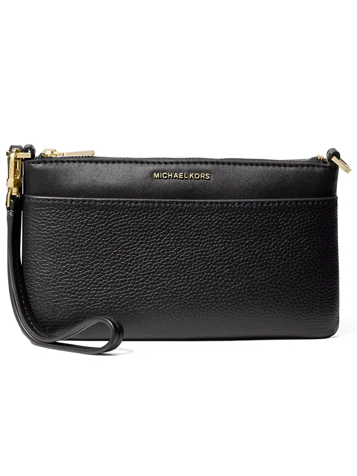 Сумка женская на запястье кожа Michael Kors Jet Set Convertible — изображение 1 из 3, черный