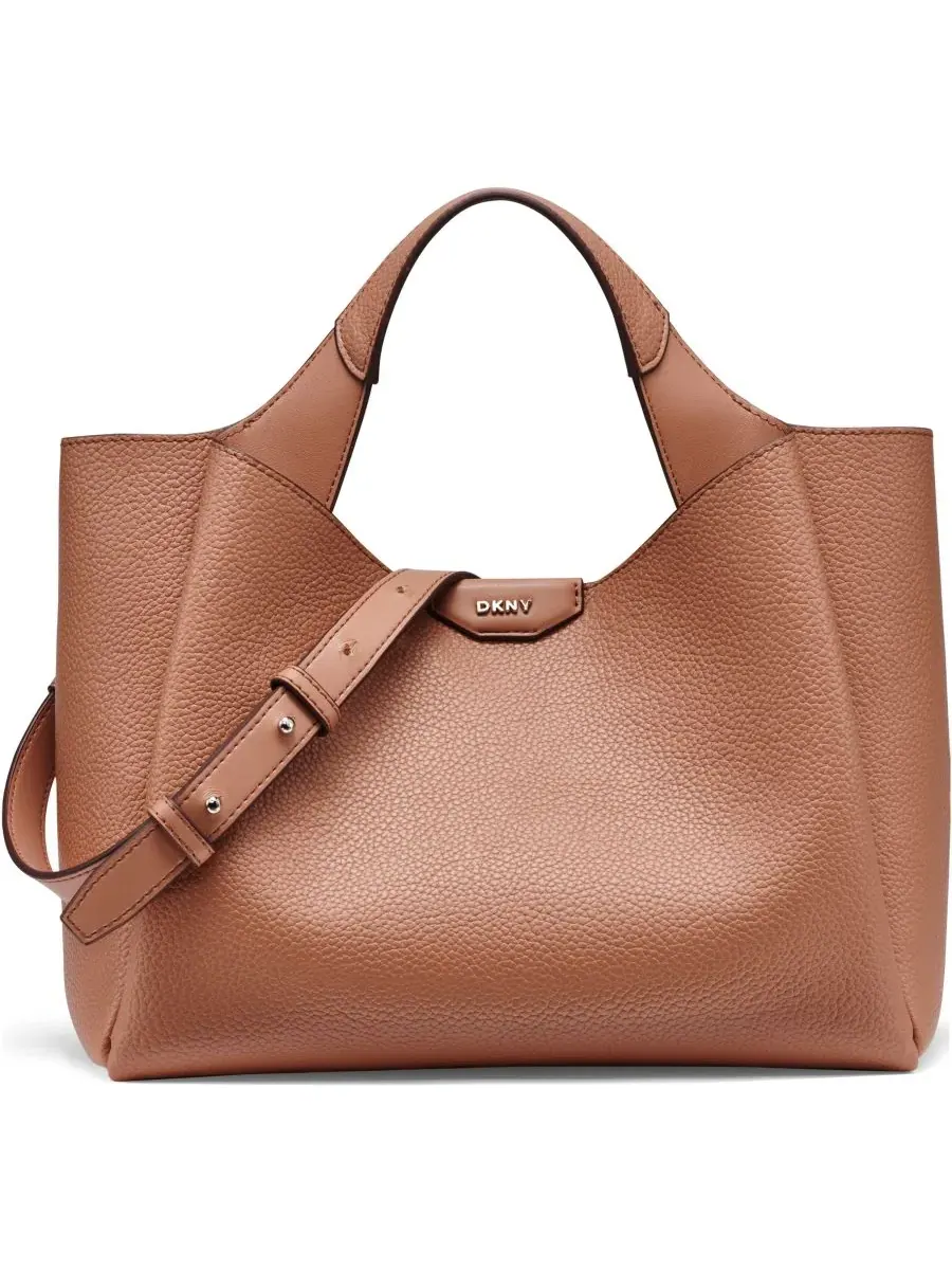 Женская маленькая сумка-саквояж Willa DKNY — изображение 1 из 5, коричневый