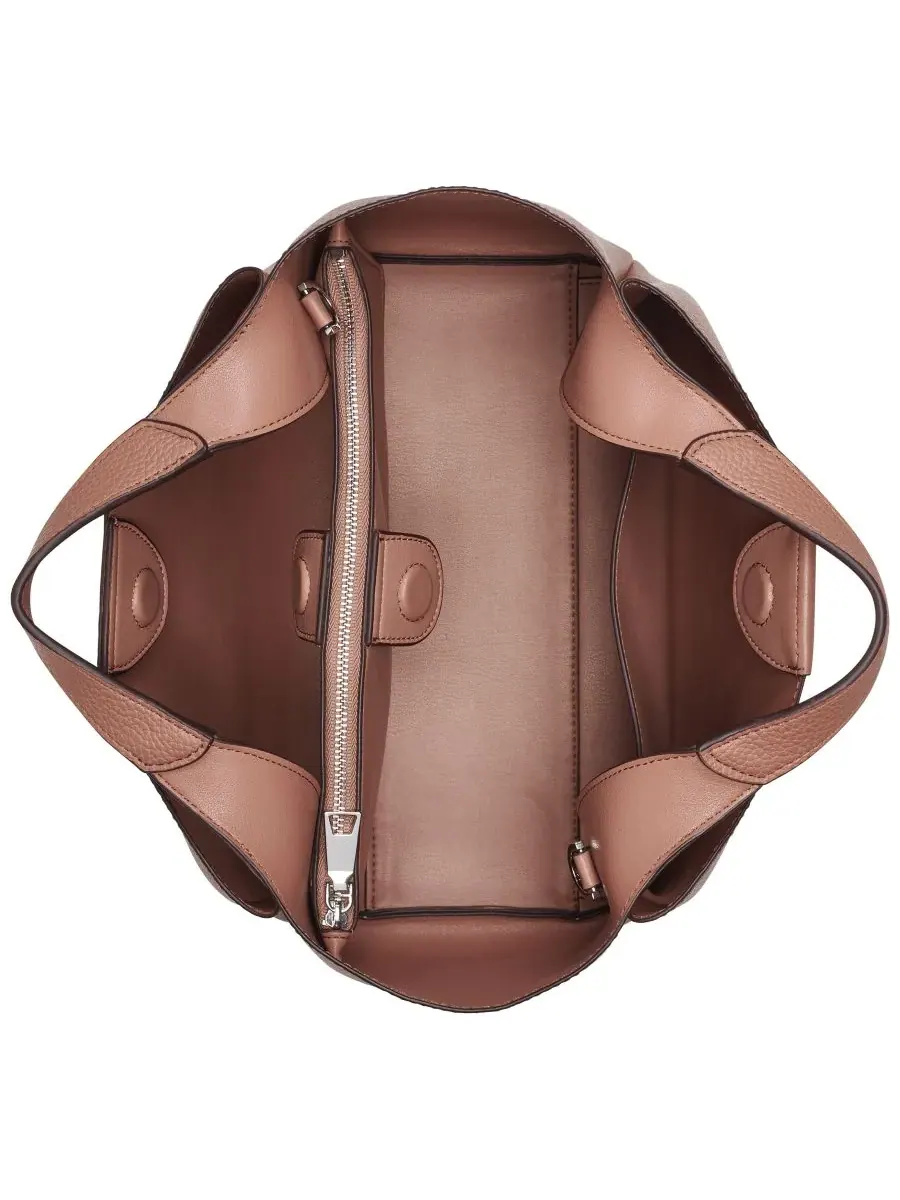 Женская маленькая сумка-саквояж Willa DKNY — изображение 4 из 5, коричневый