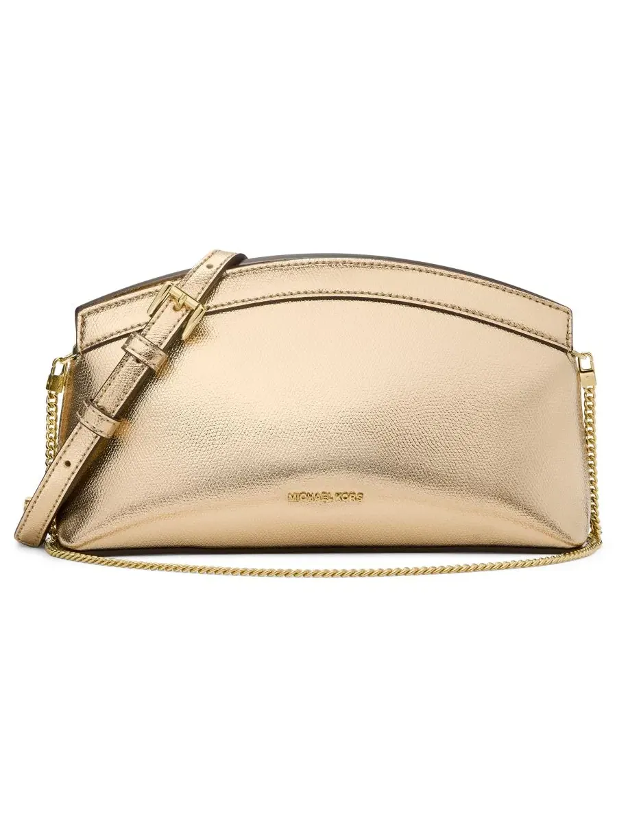 Сумка женская кросс-боди Michael Kors Athena — изображение 1 из 3, бледный золотистый