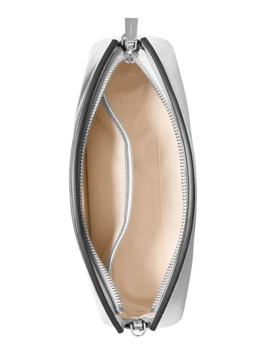 Сумка женская кросс-боди Michael Kors Athena — изображение 2 из 3, серебряный