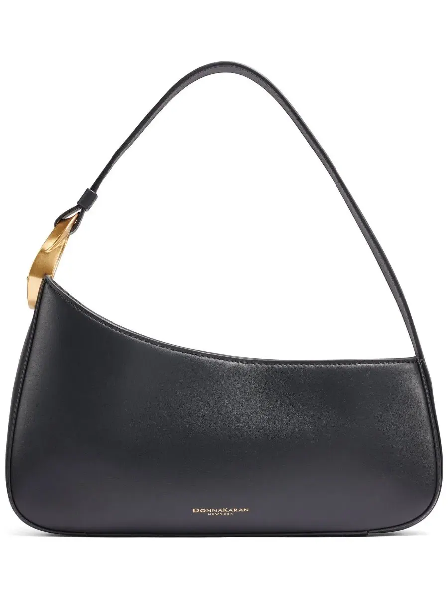 Небольшая сумка через плечо с магнитной застежкой Jersey Small Shoulder Handbag Donna Karan New York — изображение 1 из 6