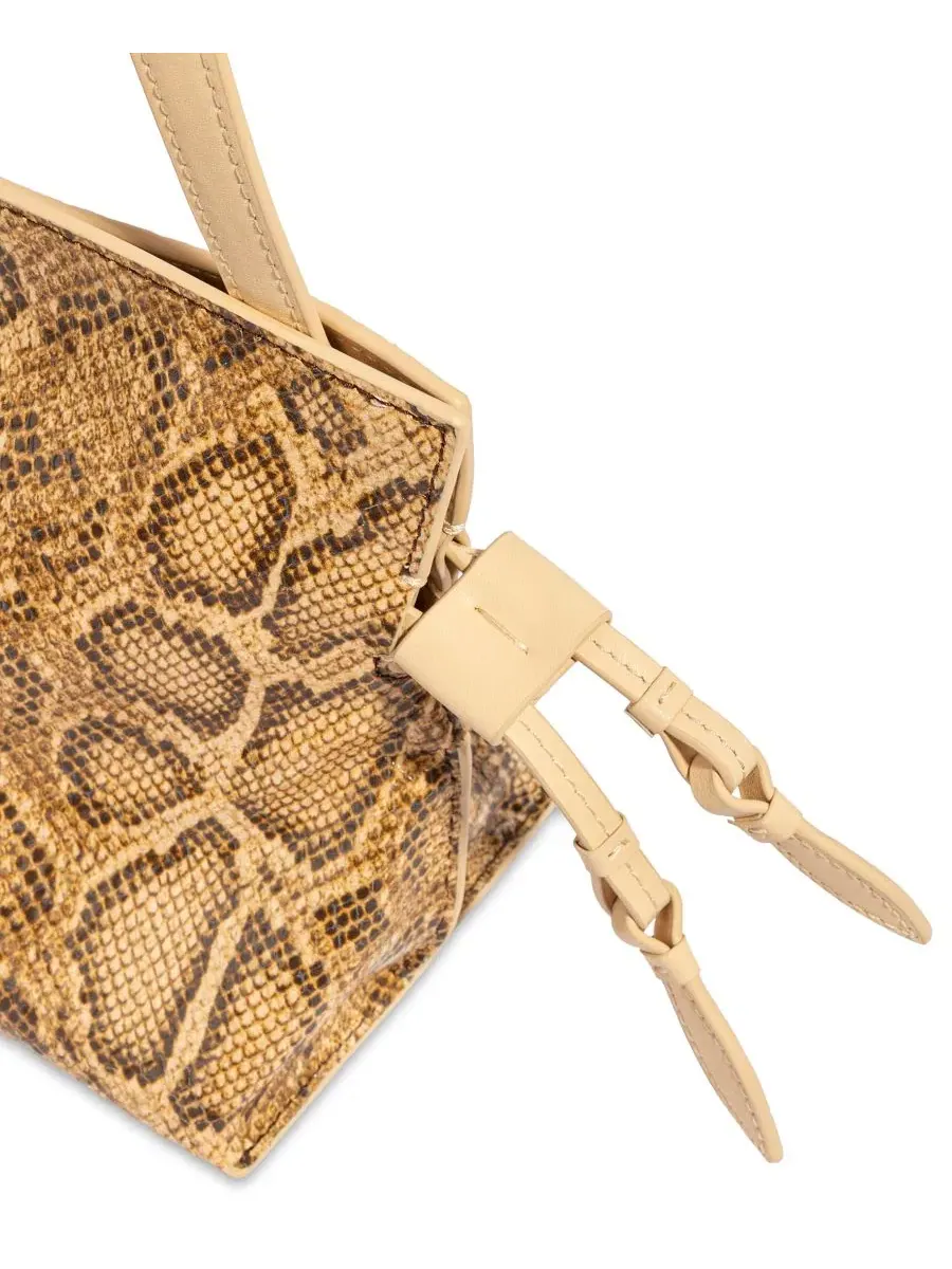 Клатч-сумка Poppy Oversized Medium Leather Clutch Handbag Sam Edelman — изображение 5 из 7, светлый бежевый