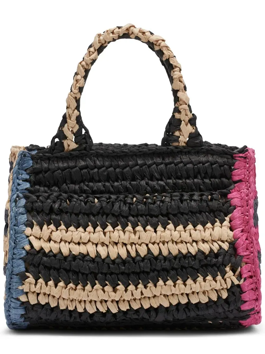 Сумка-кроссбоди мини Hadlee Mini Woven DKNY — изображение 2 из 4, розовый