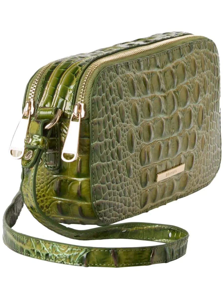 Кроссбоди-сумка Danica Melbourne Small Brahmin — изображение 2 из 4, оливковый