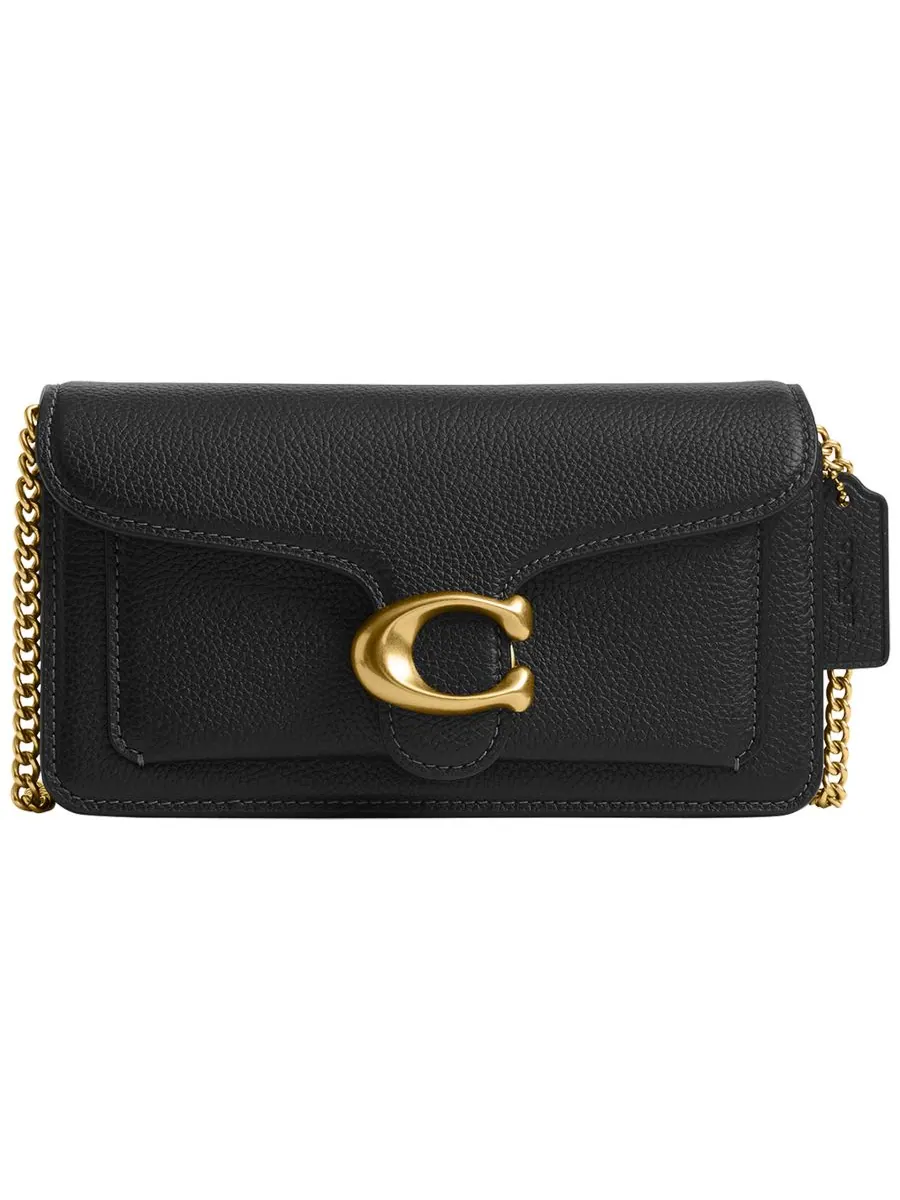 Сумка-кроссбоди COACH Tabby Mini из зернистой кожи с цепочкой