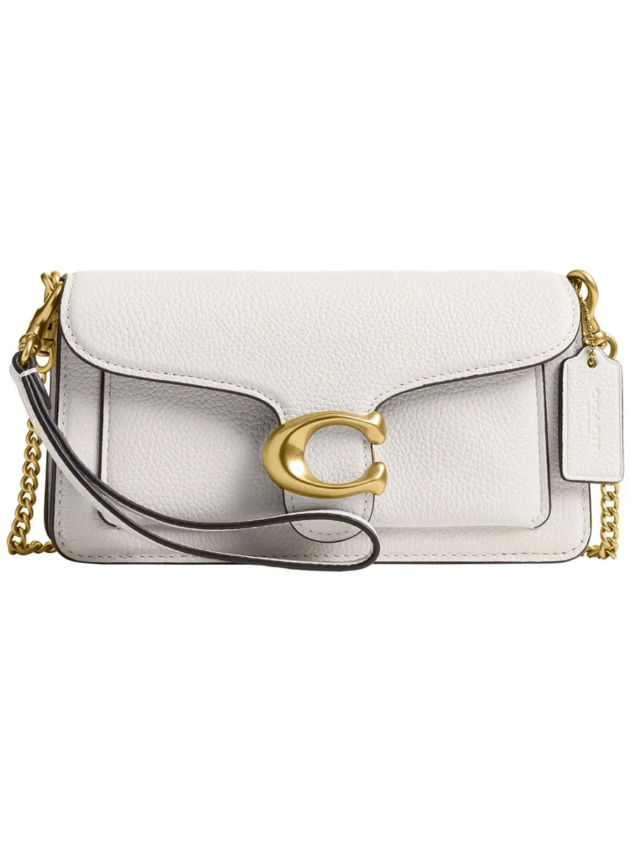 Сумка кроссбоди COACH Tabby Mini из натуральной кожи с цепочкой