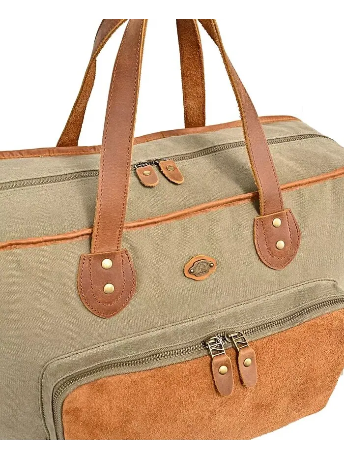 Сумка для выходного дня Valley Oak Canvas TSD BRAND — изображение 13 из 13, оливковый
