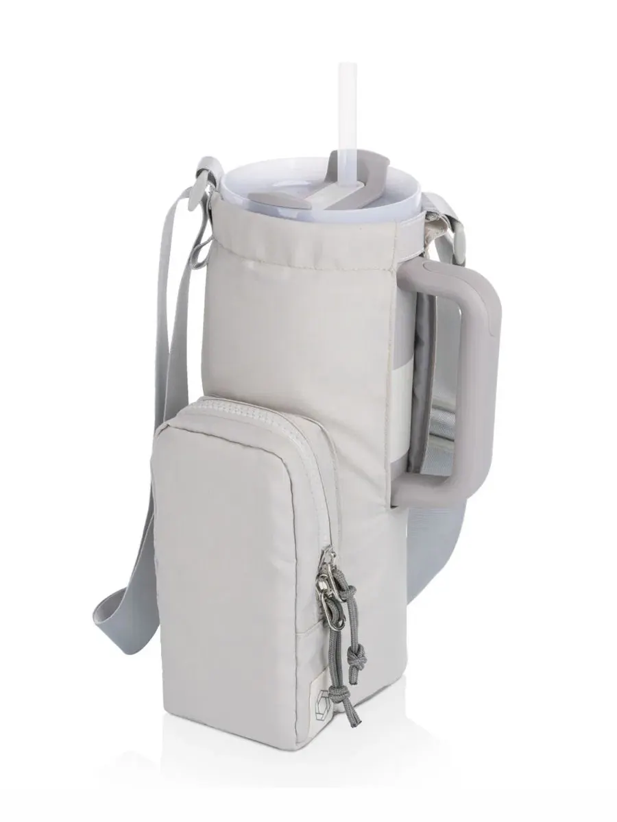 Сумка-шопер для термокружки Eclipse 40 oz Tumbler Carrier Tote Oniva — изображение 2 из 9, серый