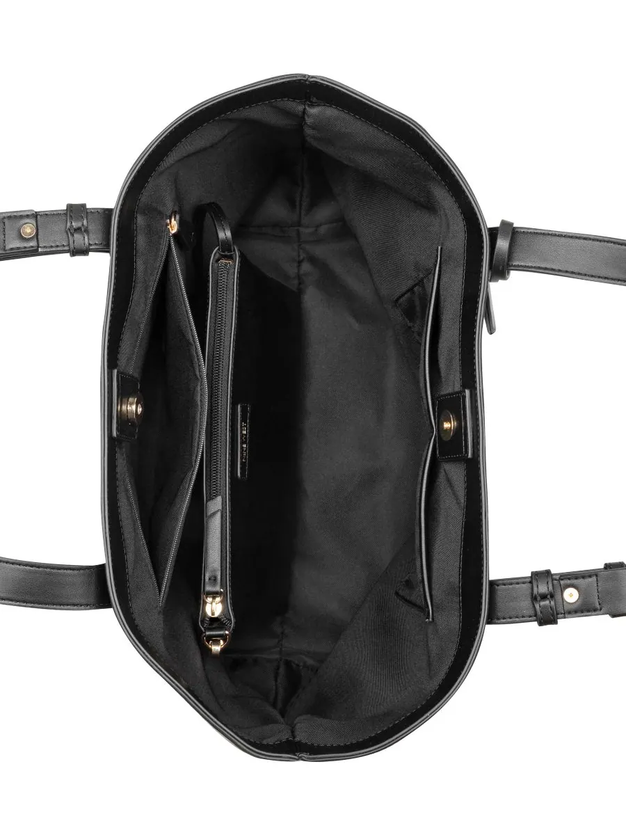 Сумка-тоут Laramie 2 в 1 X-Large Nine West — изображение 4 из 7, черный