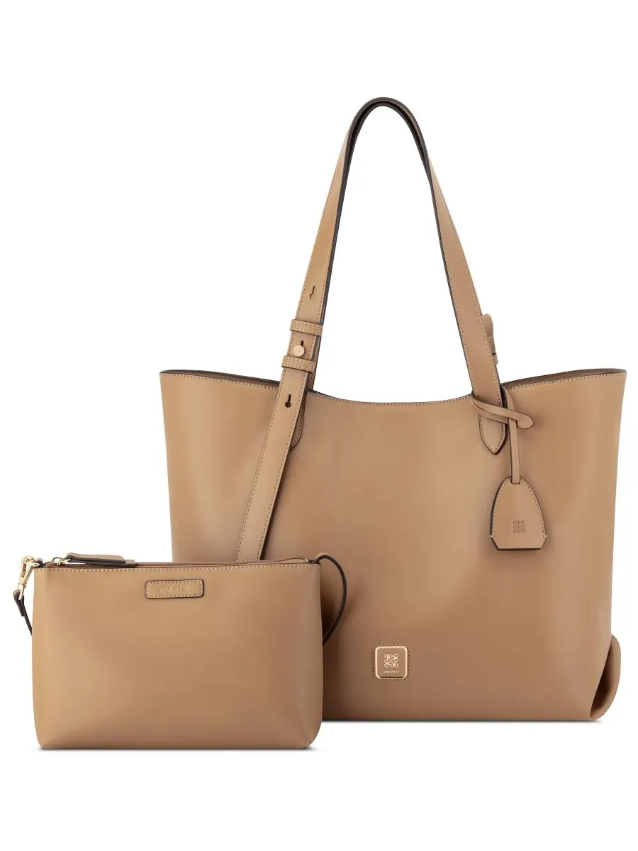 Сумка-тоут Laramie 2 в 1 X-Large Nine West — изображение 7 из 7, бежевый