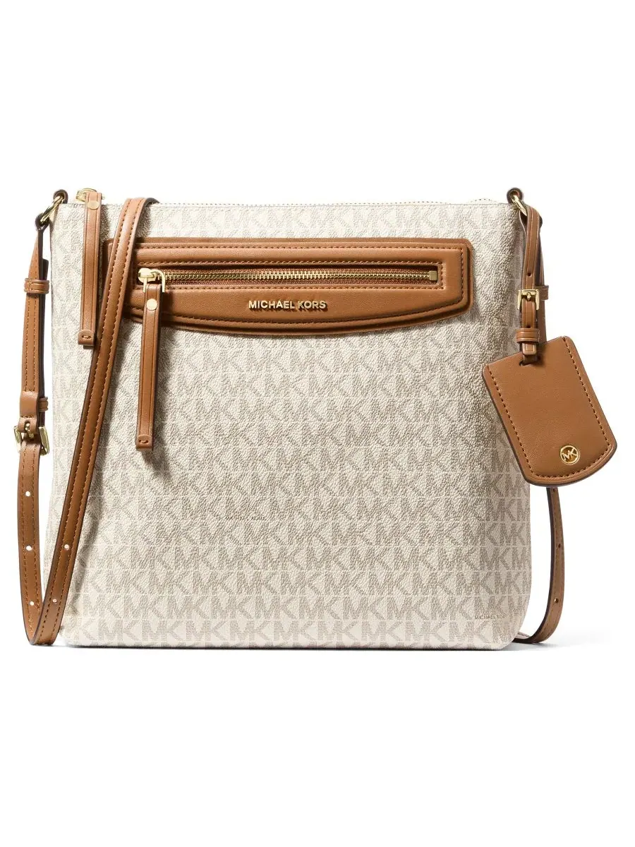 Сумка Michael Kors Jet Set Travel — изображение 1 из 3, ваниль/орех
