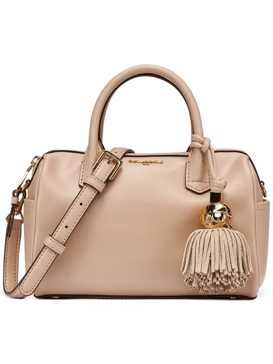 Мини-сумка через плечо Perette Barrel, кожаная KARL LAGERFELD PARIS