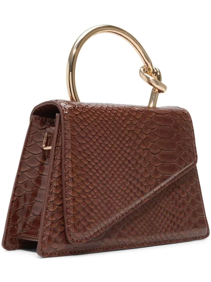 Мини-сумка через плечо Aellax Mini Top Handle Satchel Handbag ALDO — 3