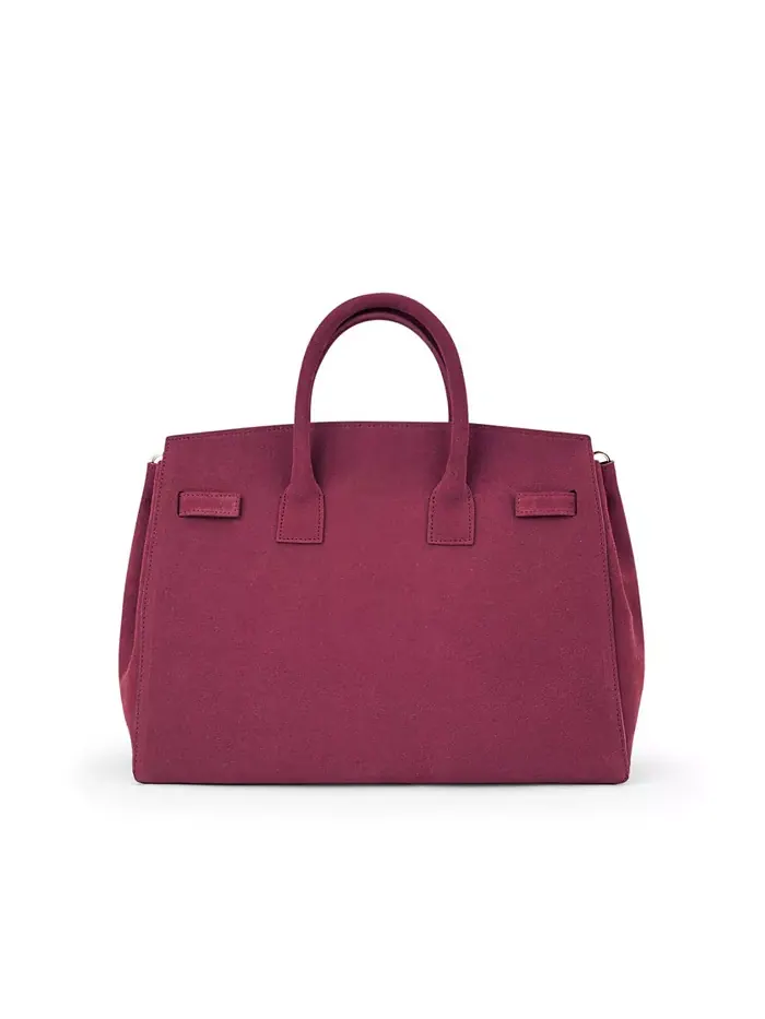 Сумка Gigi Suede 13" Teddy Blake — изображение 4 из 6, темный красный