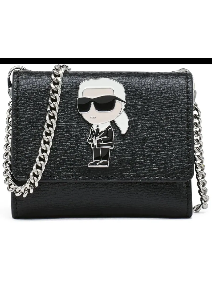 Кошелек Maybelle Trifold Karl Lagerfeld Paris — изображение 1 из 5, черный/мульти