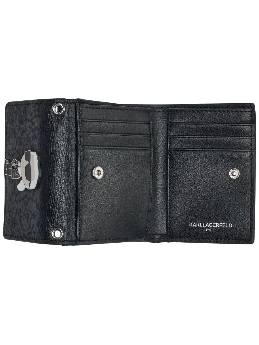 Кошелек Maybelle Trifold Karl Lagerfeld Paris — изображение 4 из 5, черный/мульти