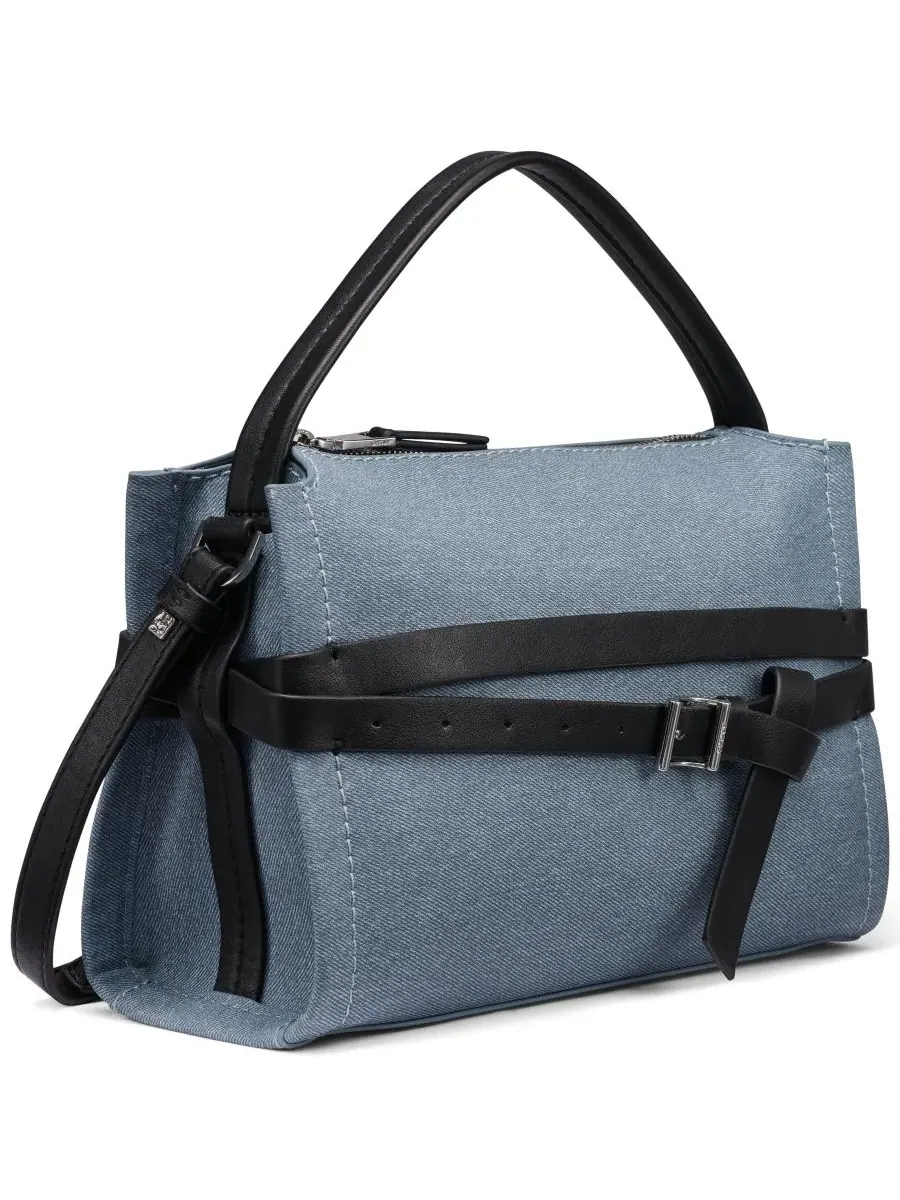 Маленькая сумка через плечо Bridie DKNY — изображение 3 из 4, джинсовый синий