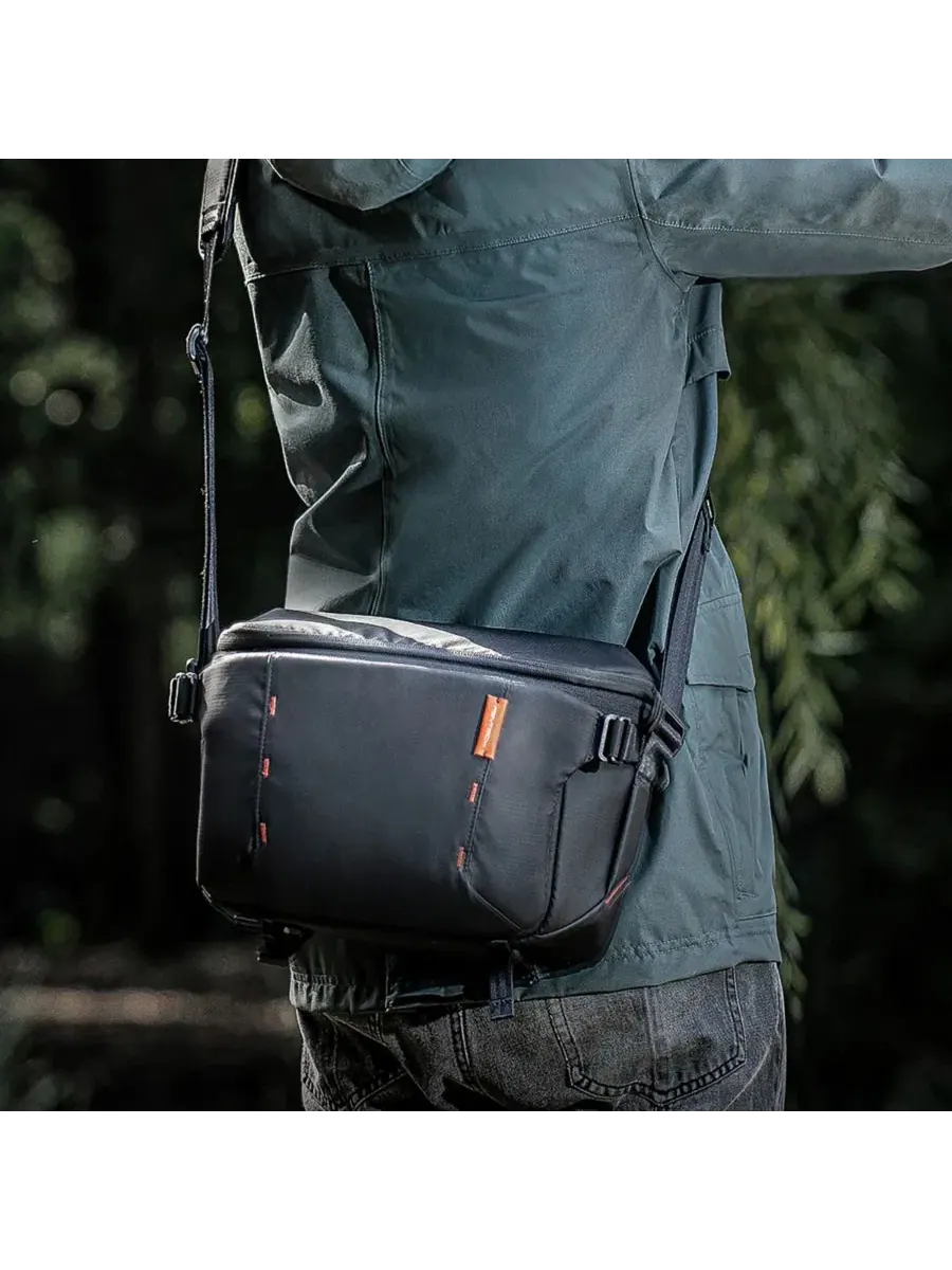 Сумка-слинг для фотоаппарата OneMo 11L Sling PGYTECH — изображение 3 из 6, серый