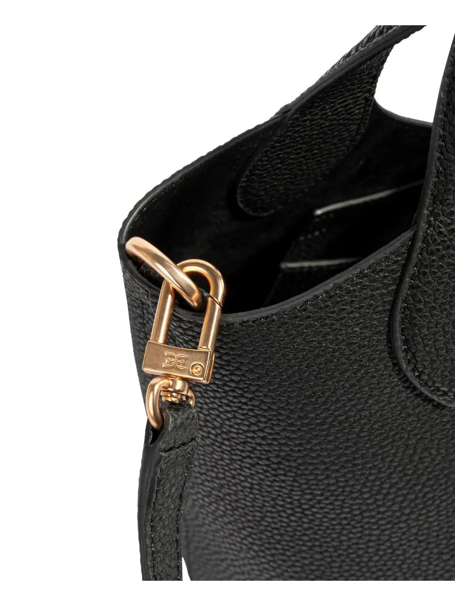 Сумка через плечо Lucy с пряжкой Sam Edelman — изображение 5 из 7, черный