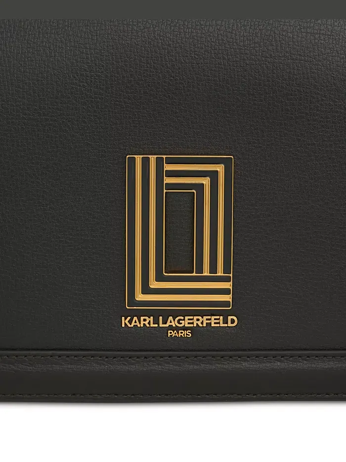 Сумка кросс-боди Simone Flap KARL LAGERFELD PARIS — изображение 3 из 5, черный