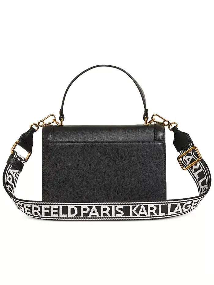 Сумка кросс-боди Simone Flap KARL LAGERFELD PARIS — изображение 4 из 5, черный