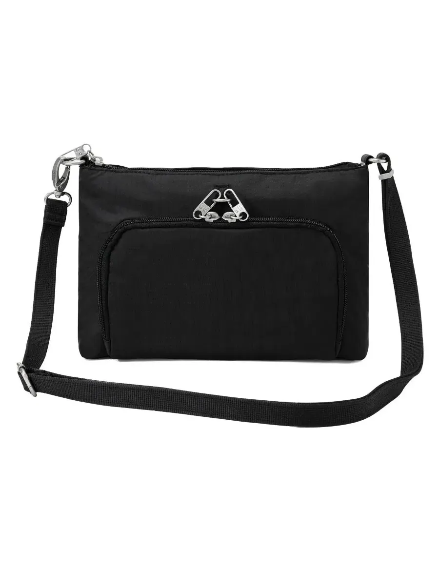 Небольшая сумка через плечо с защитой от кражи, модель Journey Anti-Theft Baggallini — изображение 2 из 4, черный
