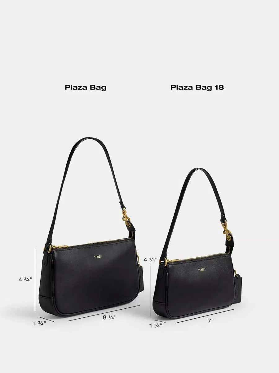 Мини-сумка через плечо с клапаном, кожаная COACH — изображение 12 из 12, зеленый