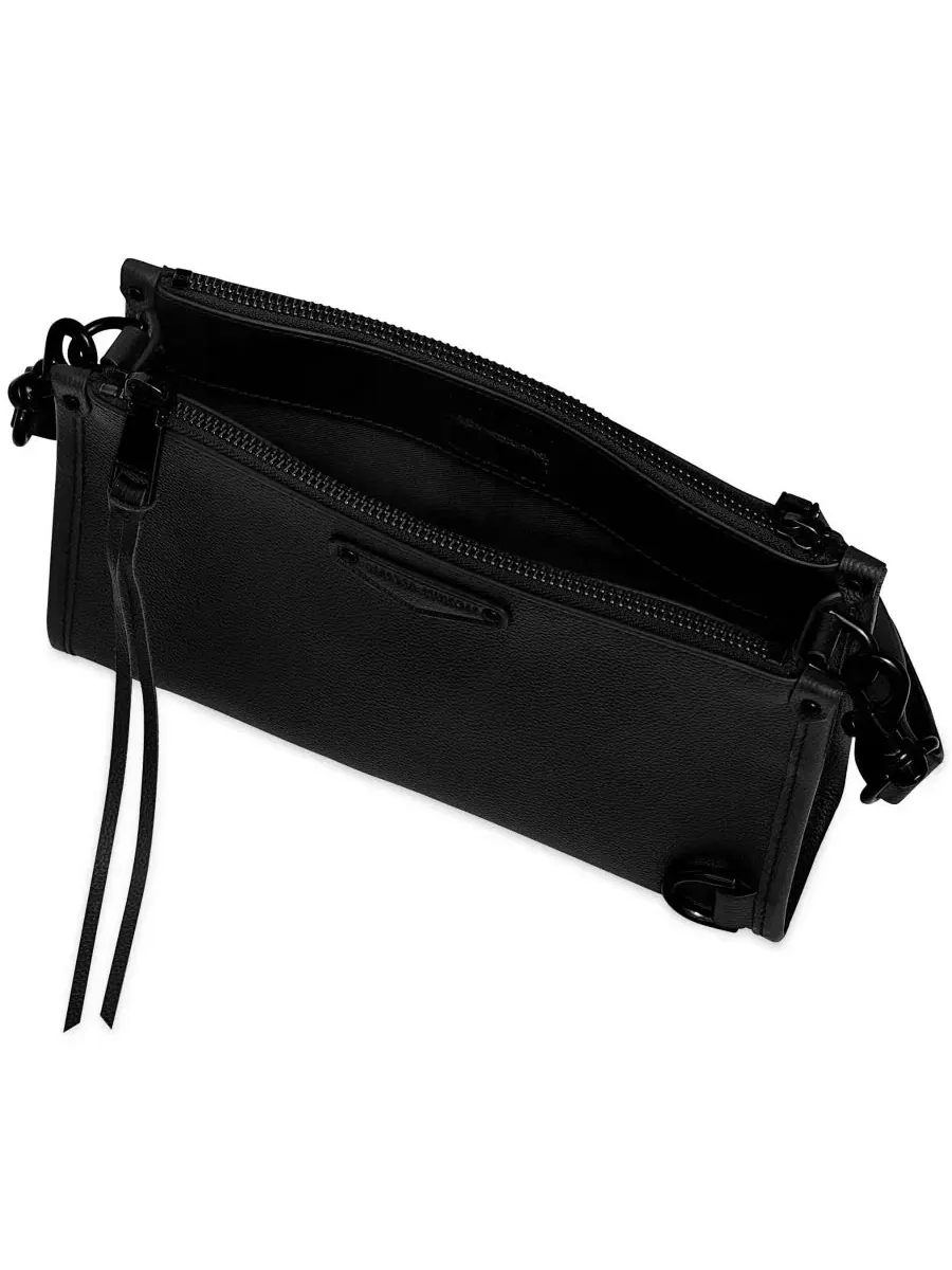 Сумка через плечо Mab Small Crossbody Rebecca Minkoff — изображение 3 из 3, черный