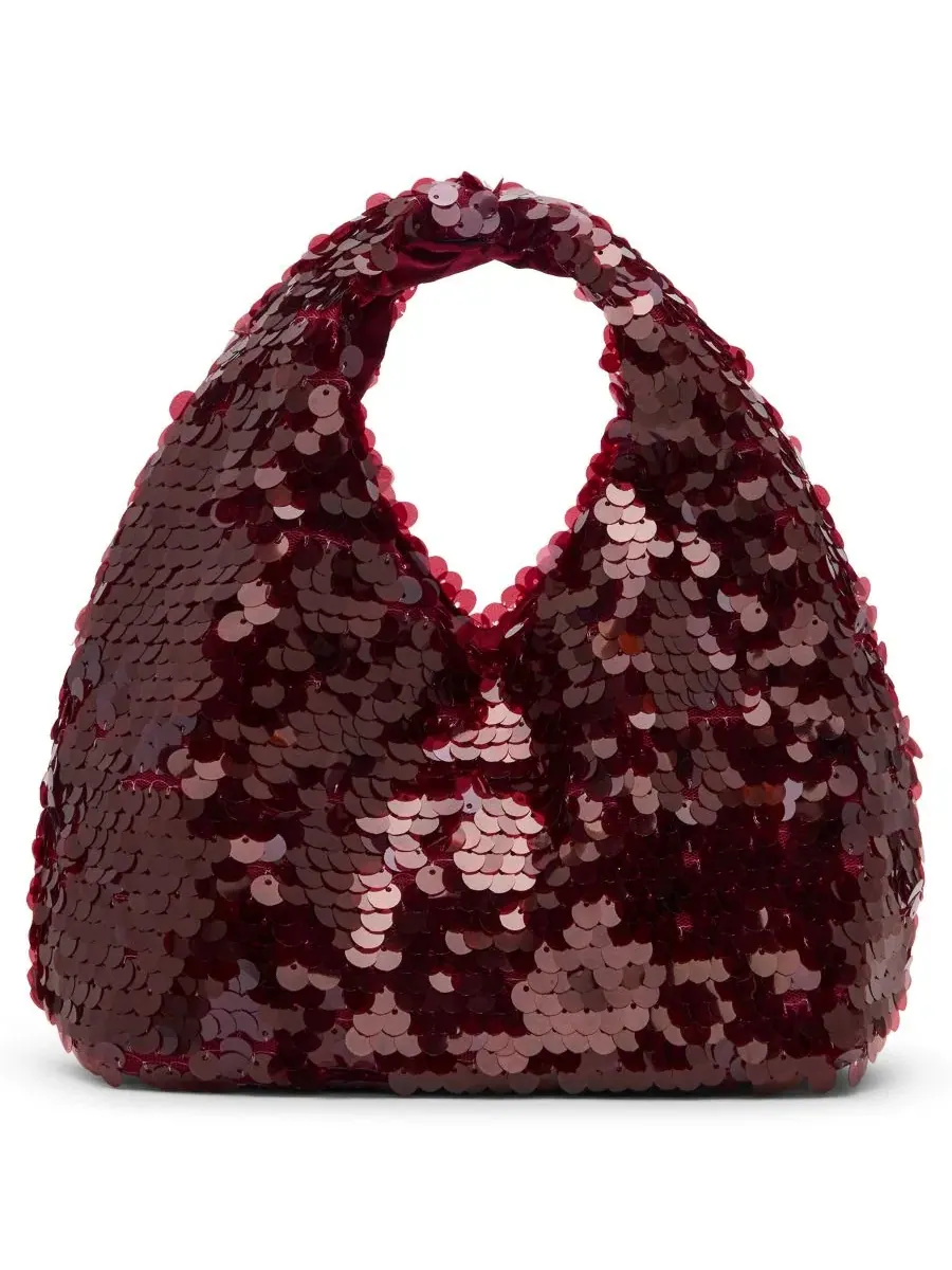 Сумка-хобо Steve Madden Ryanna Small — изображение 1 из 5, бордовый