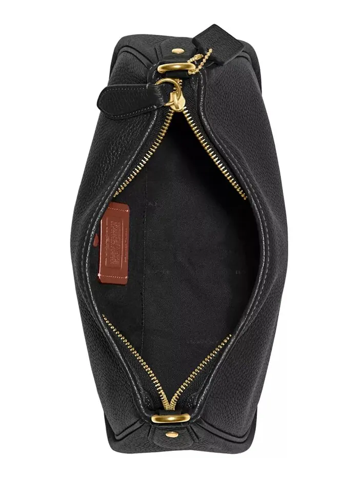Кожаная сумка Cary Crossbody COACH — изображение 5 из 8, черный