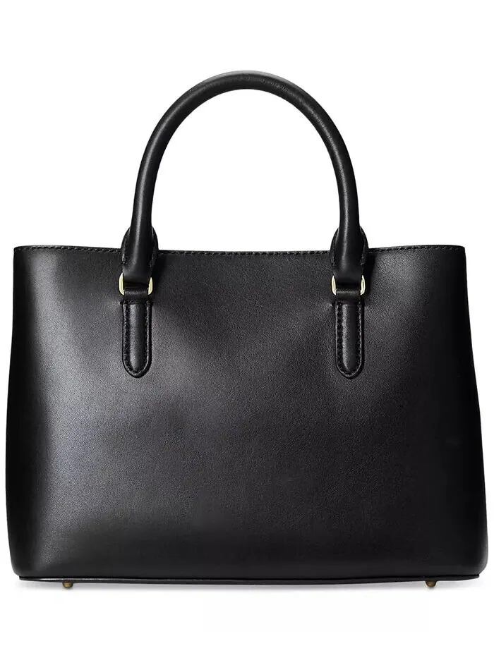 Кожаная маленькая сумка Marcy Lauren Ralph Lauren — изображение 3 из 9, черный