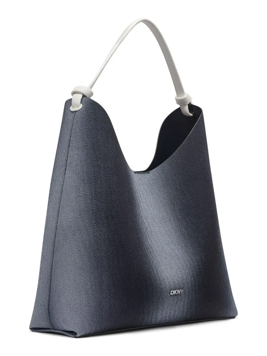 Большая сумка-хобо Paula Dkny — изображение 3 из 5, синий