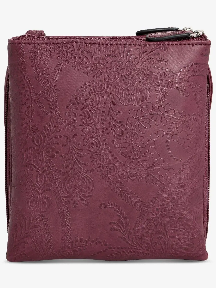 Мини-сумка-кроссбоди Paisley Dasher Giani Bernini — изображение 3 из 7, бордо