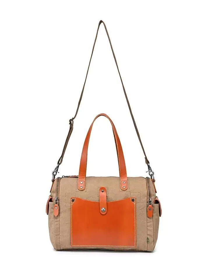 Сумка-портфель Super Horse Canvas TSD BRAND — 2