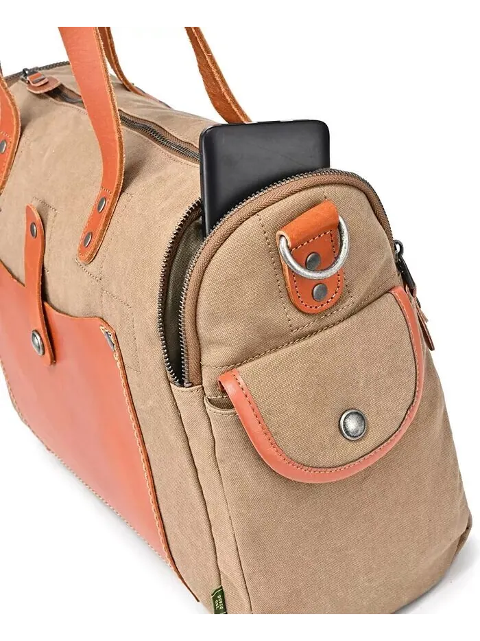 Сумка-портфель Super Horse Canvas TSD BRAND — 7