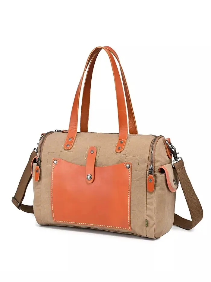 Сумка-портфель Super Horse Canvas TSD BRAND — 9