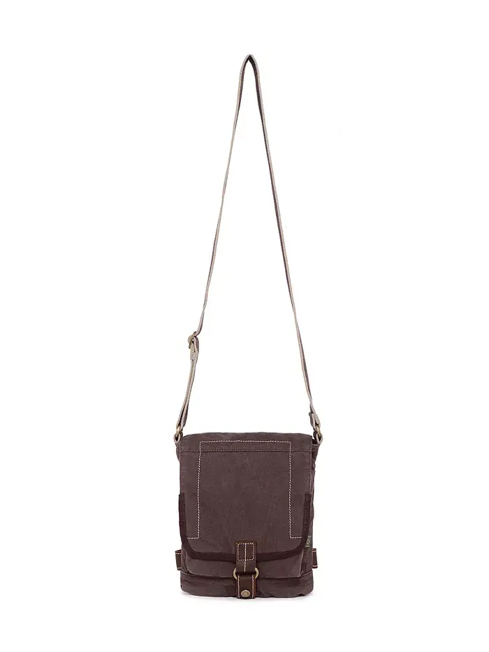 Atona Classic Flap Canvas Crossbody Bag – Кросс-боди сумка Atona Classic Flap из холста TSD BRAND — изображение 2 из 11