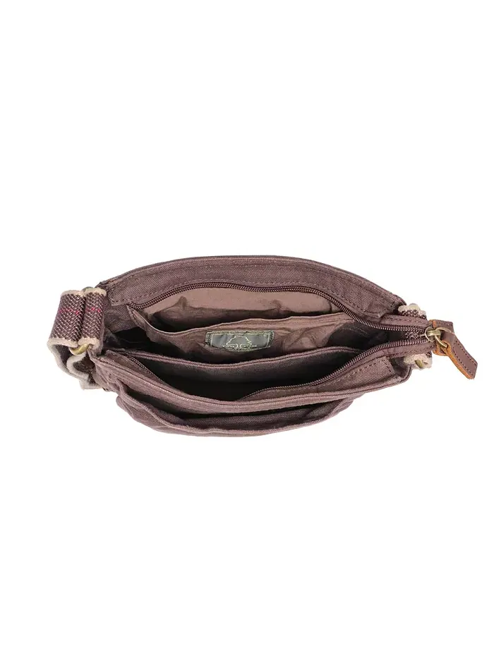 Atona Classic Flap Canvas Crossbody Bag – Кросс-боди сумка Atona Classic Flap из холста TSD BRAND — изображение 3 из 11