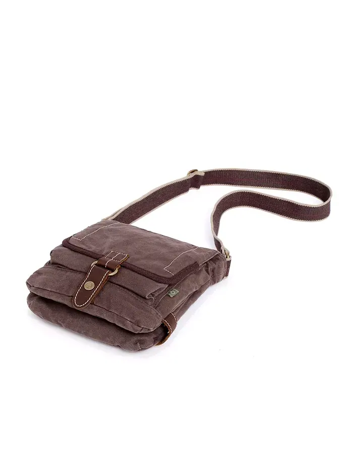 Atona Classic Flap Canvas Crossbody Bag – Кросс-боди сумка Atona Classic Flap из холста TSD BRAND — изображение 6 из 11