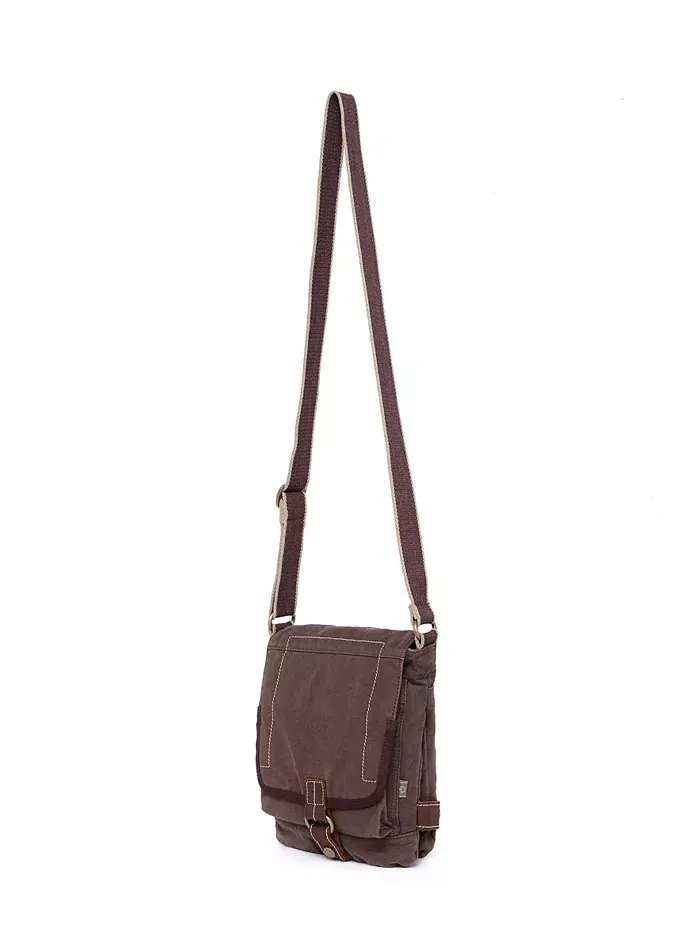 Atona Classic Flap Canvas Crossbody Bag – Кросс-боди сумка Atona Classic Flap из холста TSD BRAND — изображение 8 из 11