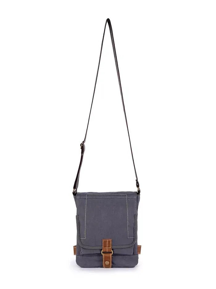 Atona Classic Flap Canvas Crossbody Bag – Кросс-боди сумка Atona Classic Flap из холста TSD BRAND — изображение 2 из 11